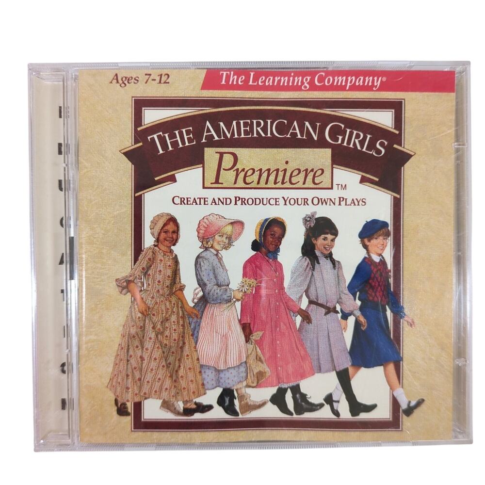 The American Girls Premiere PC CD-ROM Windows Macintosh Video Game